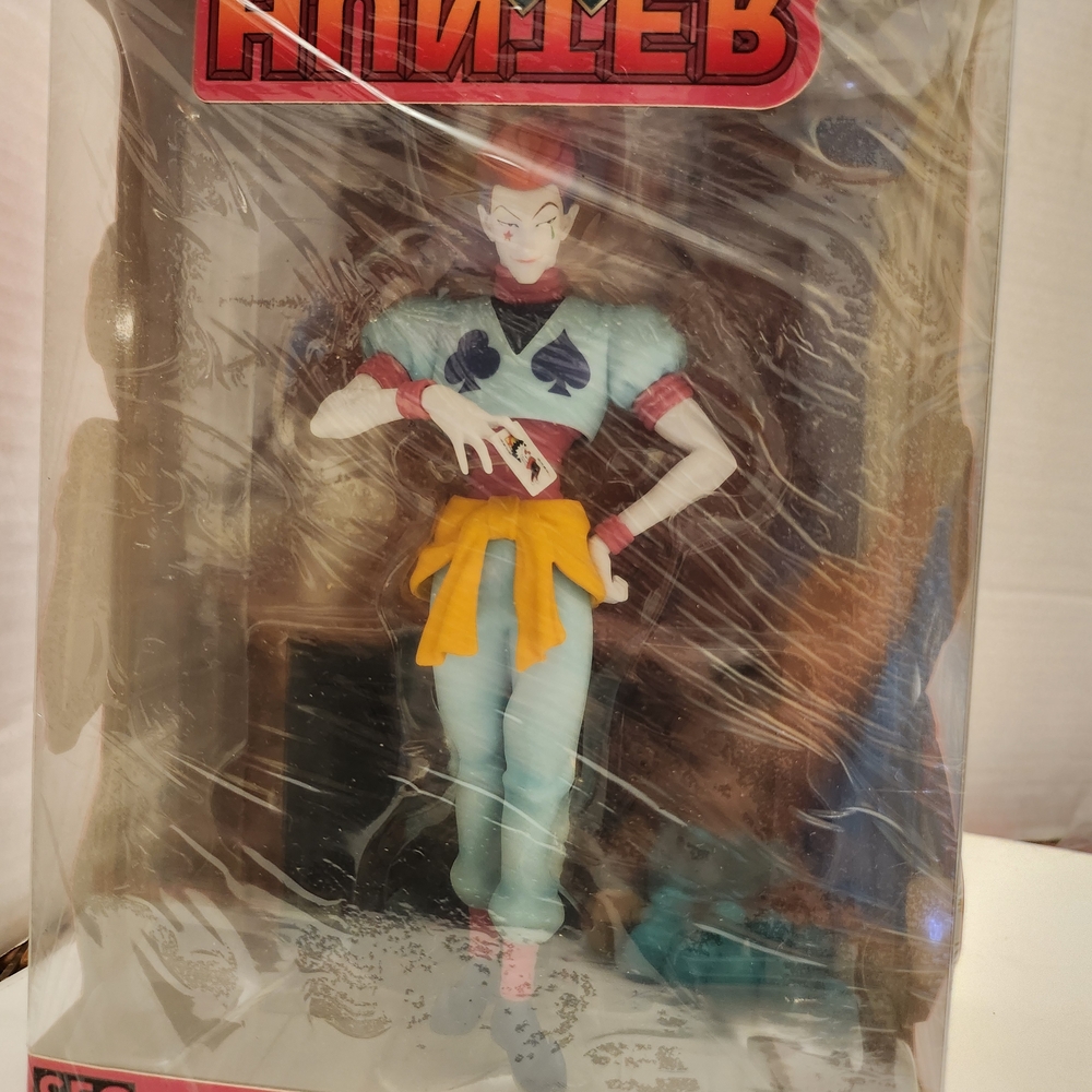 Anime Character Figure with Mint and Orange Outfit
